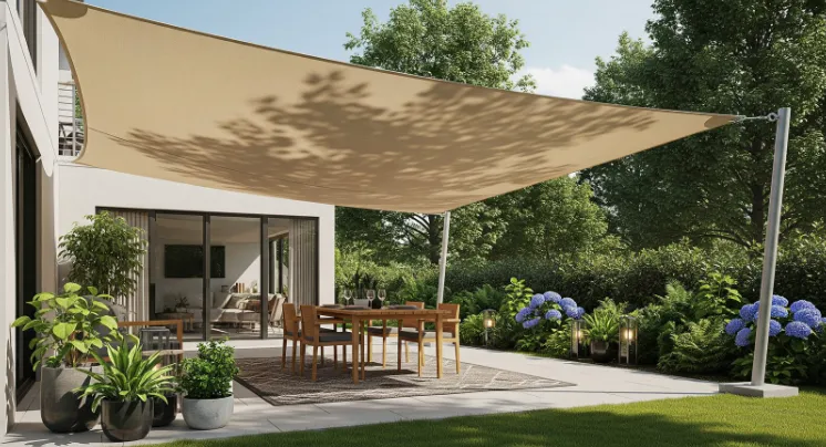 How to Install a Garden Sail for Maximum Sun Protection