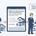 How Copywriting Turns Construction Websites into Lead Generators