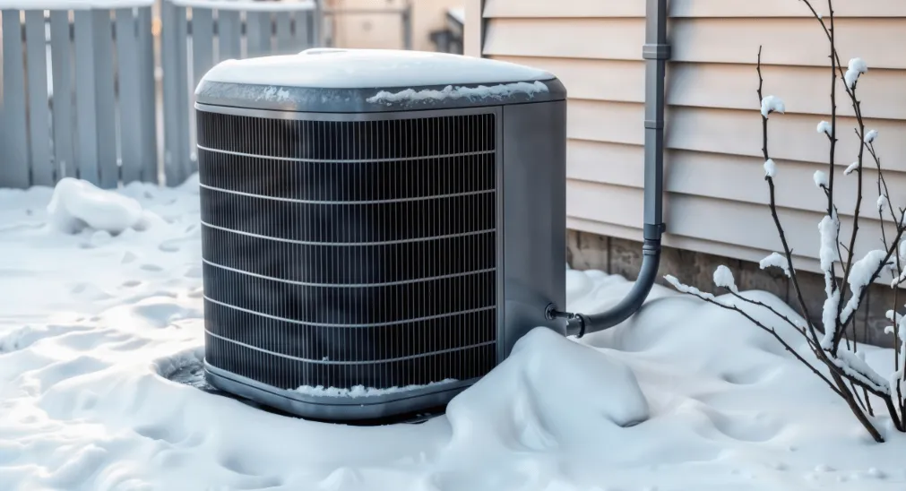 Frozen AC Unit and Ice Buildup Warning Signs